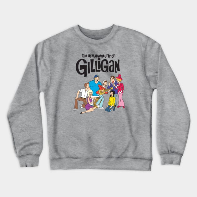 The New Adventures of Gilligan Cartoon Crewneck Sweatshirt by Chewbaccadoll